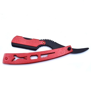 Custom Handmade Damascus Steel Straight Razor 1 Piece Safety Disposable for Body Bikini <b>Shaving</b> <b>Kit</b> for Barbershop Personal Use - Product Image 1