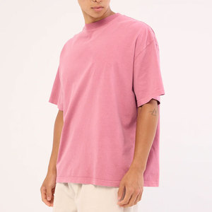 เสื้อยืดคอกลมสีตามสั่ง ทรงปกติ สำหรับฤดูร้อน แขนสั้น บริการ OEM ผ้าหนา 250 กรัม ผ้าไหม/ผ้าฝ้าย ระบายอากาศได้ดี แห้งเร็ว ผ้าแคนวาส - Product Image 6
