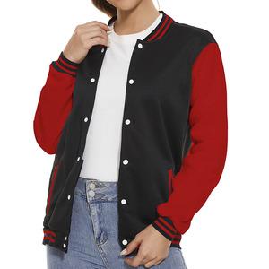 Nouvelle veste universitaire coupe-vent élégante 2025 coton Polyester et vestes universitaires respirantes à boutons couverts pour femmes - Product Image 5