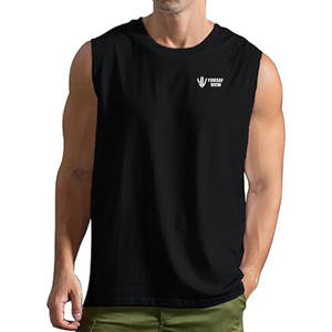 2025 nueva llegada camisas sin mangas de peso ligero personalizadas su propio diseño camisetas sin mangas para la venta en línea - Product Image 1