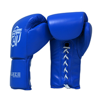 Blaze Fight Wear Guantes de boxeo con cordones para gimnasio MMA Training Muay Thai y BJJ para artes marciales gimnasio usado en guantes de bolsa kickbxing