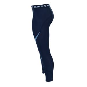 Pantalones ajustados de cintura elástica para hombre, mallas de compresión para Fitness, mallas de Yoga de cintura media de todos los tamaños, decoración de malla para correr en cuatro direcciones - Product Image 2