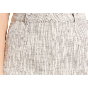 Cinq a Sept Galena Pantaloncini Neri in Tweed da Donna Taglia 6 - Pantaloncini Traspiranti Casual e da Yoga con Decorazione a Bottoni per Yoga a Casa - Product Image 2