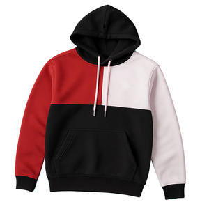 Sweat à capuche épais à épaules tombantes hommes 400 GSM Logo personnalisé coton thermique poids lourd sweats à capuche surdimensionnés - Product Image 4