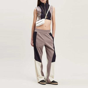 Fabricant OEM – Pantalon de survêtement évasé taille haute élastique pour femme – Hiver – Personnalisation de marque disponible – Matière légère – Vente en gros - Product Image 6