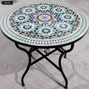 Mesa de centro de decoración de muebles de diseño más nuevo, Calidad exclusiva, forma redonda de gran tamaño, maravillosa mesa de granja para sala de estar - Product Image 2