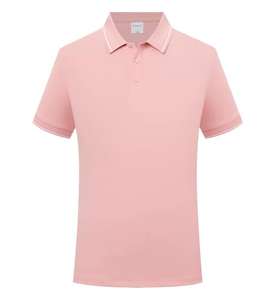 Nouveaux polos de designer personnalisés pour l'été Polos de golf de luxe à revers simples de couleur unie pour hommes - Product Image 5