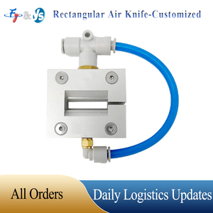 Tùy chỉnh hợp kim nhôm hình chữ nhật vuông không khí dao thổi áp lực cao loại bỏ bụi và loại bỏ nước khô ống hồ sơ - Product Image 5