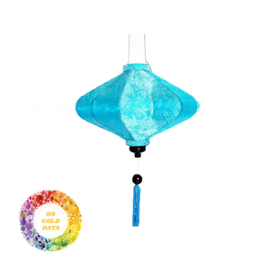 โคมไฟผ้าไหมฮอย (hoi แบบดั้งเดิมโคมไฟผ้าไหมโคมไฟเวียดนามหัตถกรรมสำหรับวันหยุดและกิจกรรมทางวัฒนธรรม-ราคาที่ดีที่สุด - Product Image 3