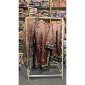 Costume décontracté 3 pièces FUSION longue taille grande série SL00252 - Motif brodé décoratif imprimé tricoté pour printemps automne 4XL - Product Image 4