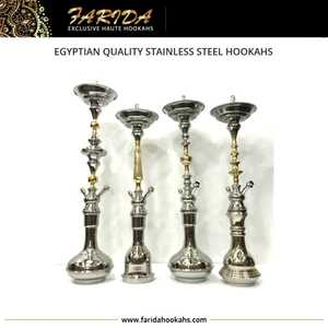 Mini Cachimbas de Acero Inoxidable de Diseño Moderno y Calidad Egipcia, Estilo Lujoso, Soldadas a Mano con Técnicas de Laca, Farida, Gran Venta - Product Image 2