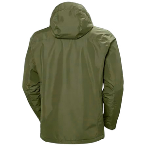 Chaqueta Impermeable Resistente para Hombre 2025, Color Azul Sólido, Estilo con Cremallera, Corte Holgado, con Capucha, Venta al Por Mayor - Product Image 2