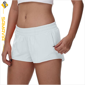 Pantalones cortos para mujer Pantalones cortos para correr de secado rápido para mujer Pantalones cortos ligeros transpirables para dama para entrenamiento Listo para enviar EU, US Trend - Product Image 3