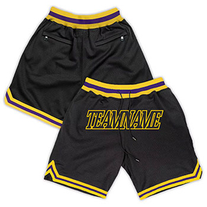 Pantalones cortos deportivos de gimnasio para hombre de calidad superior al por mayor, logotipo personalizado impreso en malla de sublimación de poliéster en blanco, patrón sólido - Product Image 2