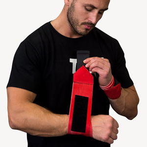 Wholesale Custom Design Strength Training Fitness Barbell Swings Hand Weightlifting Protection <b>Power</b> <b>Wrist</b> Wraps Strap - Product Image 1