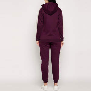 Trajes Deportivos de Invierno para Mujer, Tallas Grandes, Diseño 2 en 1 con Patrón Liso, Transpirables, 100% Poliéster, Cintura Alta, Bolsillos Laterales, Venta al Por Mayor - Product Image 5