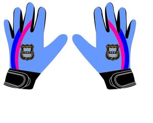 Guantes de GAA Gaélicos de Primera Calidad con Agarre Antideslizante, Elásticos, Ligeros y con Correa de Muñeca Ajustable - Product Image 1