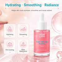 Sérum Peptidique NAD à Marque Blanche avec Niacinamide 2% Collagène Végétalien OEM ODM Soin Visage Revitalisant pour Peaux Normales