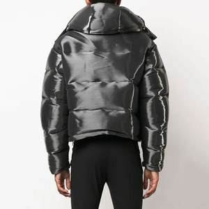 Gilet décontracté pour homme, coupe ajustée, col montant, à capuche, sans manches, en laine, coupe-vent pour l'hiver - Product Image 3