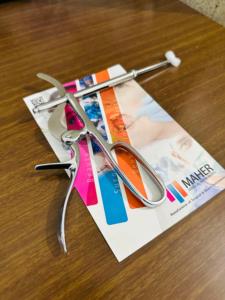 Outil médical ORL de caisse claire à puissance manuelle pour attacher les amygdales Maher Instrument chirurgical - Product Image 2