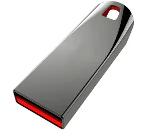 Supplier Car Mini 128Mb 256Mb 512Mb 1Gb 2Gb 4Gb Rode Metalen Stick Custom Disk Metal Usb Flash Drive