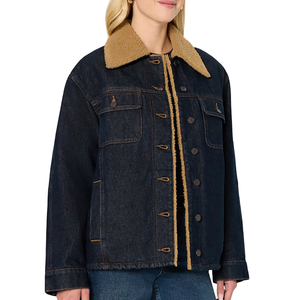 Latest Design Denim Jacket For Women's <b>Clothes</b> Stylish And Comfortable Fit Breathable Soft Touch Fabric Denim Jacket - Product Image 6