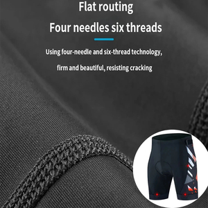 Pantalones Cortos de Ciclismo para Hombre, Ajustados, de Poliéster, Ropa Deportiva Cómoda y Elegante, Antibacterianos y Transpirables - Product Image 6