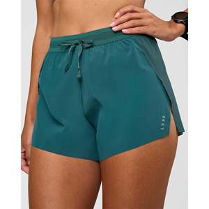 Shorts de course taille haute pour femme - Accelérateur 3 en bleu sarcelle transformateur - Product Image 1