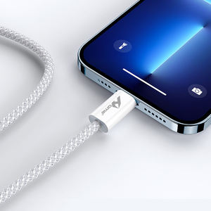 PD 35W 1M Cable de carga rápida Tipo-C para Apple, cable blanco 2A/2M, cable de carga rápida para iPhone Apple de 1M, 1M, para Apple - Product Image 5