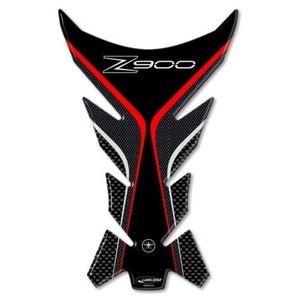 Cuscinetto di protezione del serbatoio in Gel 3D per KAWASAKI Z900 moto rosso-compatibile con coperchio del serbatoio - Product Image 1