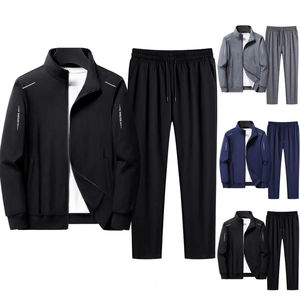 Ensemble de pantalons de survêtement et sweat à capuche surdimensionnés 100% coton survêtements pour hommes - Product Image 6