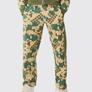 Survêtement Homme Personnalisé Écologique 100% Coton Léger Séchage Rapide Vêtement de Sport Streetwear Capuche Pantalon Évasé Entraînement Hiver - Product Image 5