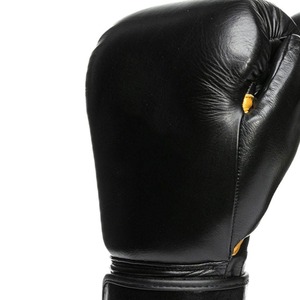 Guantes de Boxeo Hechos a Mano Personalizados OEM, 100% Cuero Genuino, Ligeros, para Entrenamiento, Combate y Artes Marciales para Adultos - Product Image 3