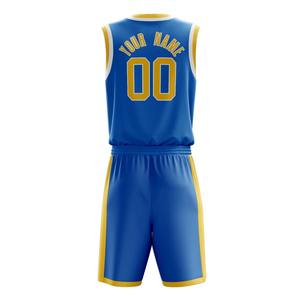 Uniforme de Baloncesto Sublimado con Diseño Personalizado OEM, Hecho con Tela de Malla de Poliéster 100% Transpirable y de Secado Rápido - Product Image 2