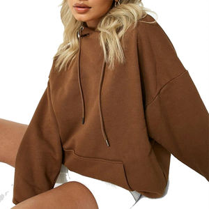 Premium Quality French Terry Pullover Hoodie Cut Sew Wholesale Supplier Streetwear Apparel <b>Half</b> <b>Zip</b> <b>Sweatshirt</b> Embroidered - Product Image 5