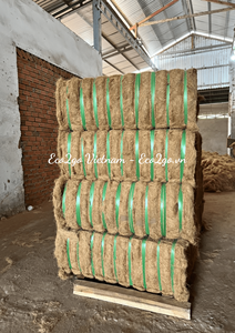 Brosse en fibre de noix de coco biodégradable fabriquée au Vietnam motif brut naturel pour la plantation/exportation fibre de noix de coco respectueuse de l'environnement - Product Image 2