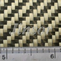 Tissu en fibre de carbone hybride en fibre LCP Vectran tissé en sergé, écologique et imperméable, pour accessoires automobiles et de bagagerie