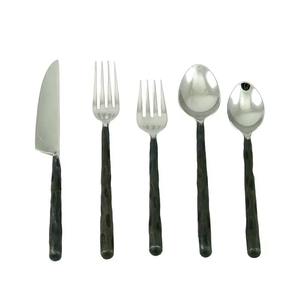 Juego de Cubiertos Chapados en Oro Vintage, Diseño Antiguo, Acero Inoxidable, Ideal para el Hogar, Restaurantes, Catering y Bodas - Product Image 4