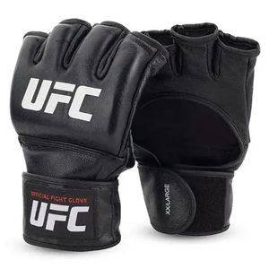 Gants de boxe Fairtex en cuir véritable noir personnalisés, légers, avec logo, à lacets, pour entraînement et sparring MMA Muay Thai - Product Image 4