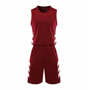 Hoge Kwaliteit Training Polyester Mand Bal Uniform Custom Team Naam Sport Draagt Top Design Basketbal Uniformen Op Maat