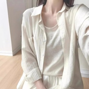 Premium Quality Casual Summer Women's Shirts Custom Stylish Design Woman Shirts Organic Cotton Breathable Wholesale Shirt - Product Image 4