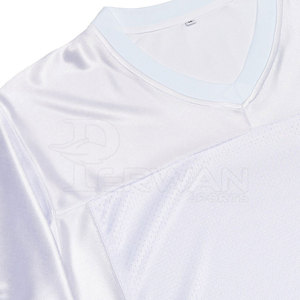Maillot de football américain respirant en gros, nouvelle arrivée 2025, haute qualité, manches courtes, 100% polyester, séchage rapide - Product Image 4