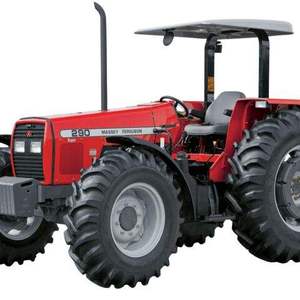 Tracteur agricole 4x4 économique de 70 CV avec cabine fermée, machine agricole utilitaire - Product Image 2