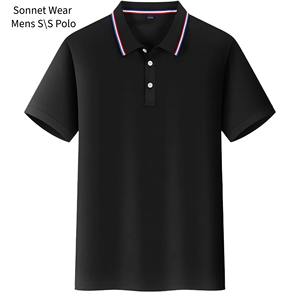 Polos para Hombre, Sólidos, Ajustados, de Manga Corta, Deportivos, Casuales - Product Image 1