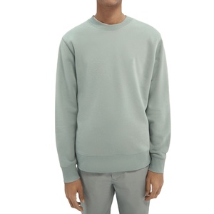 Meilleures ventes de sweats à col rond pour hommes imprimés sur mesure en polaire teintée unie Collections d'hiver décontractées écologiques 2026 OEM - Product Image 1