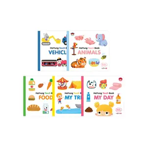 [Chum eğitim] kore'de en çok satan dil geliştirme Hattung dokunmatik kitap çocuklar için eğitici oyuncaklar