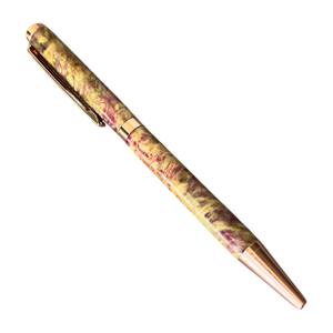 Luxury High Quality Handmade Sign Pens 0.7 mm Twist Ballpoint Stabilized Wood with Amber Collection for Promotional <b>Gifts</b> - Product Image 6
