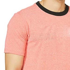 Slim Fit Casual Wear Hombres Camisetas en línea Venta caliente Hombres Camisetas Secado rápido Transpirable Hombres Camisetas - Product Image 3