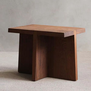 การติดฉลากส่วนตัวโต๊ะกาแฟไม้ขนาดเล็กที่มีพื้นผิวกว้างขวางเหมาะสำหรับการแสดงหนังสือพืชและของใช้ประจำวัน - Product Image 1