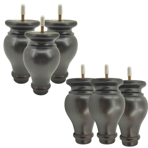 Chất Lượng Cao Rắn Gỗ Hỗ Trợ Chân Đồ Nội Thất Mạnh Mẽ Cơ Sở Cho Hiện Đại Và Cổ Điển Thiết Kế Bền Rắn Gỗ Hỗ Trợ Chân - Product Image 2